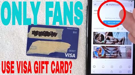 do visa gift cards work for onlyfans|How to Pay for OnlyFans Discreetly in 2023 (Keep it。